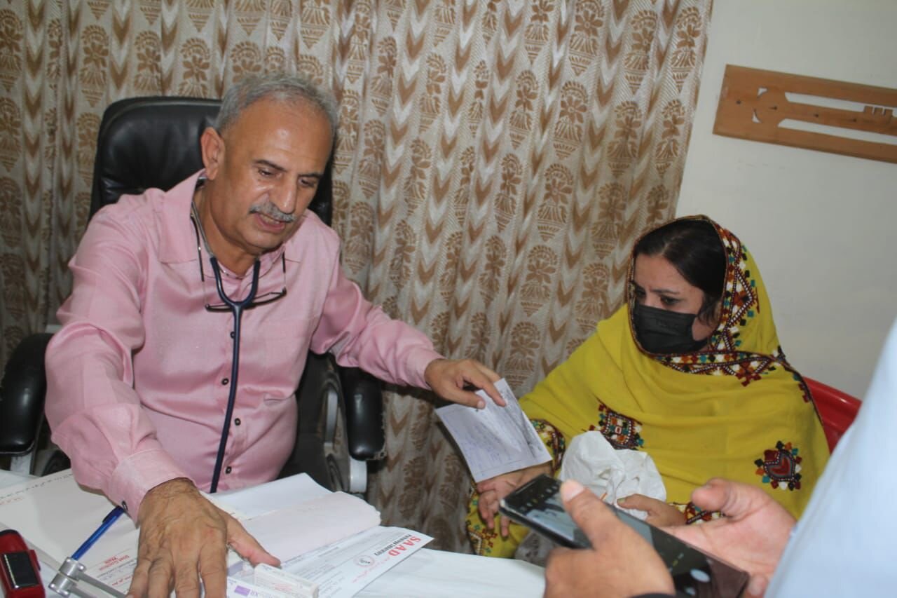 Omni Group Organized Free One-Day Medical Camp in Naudero